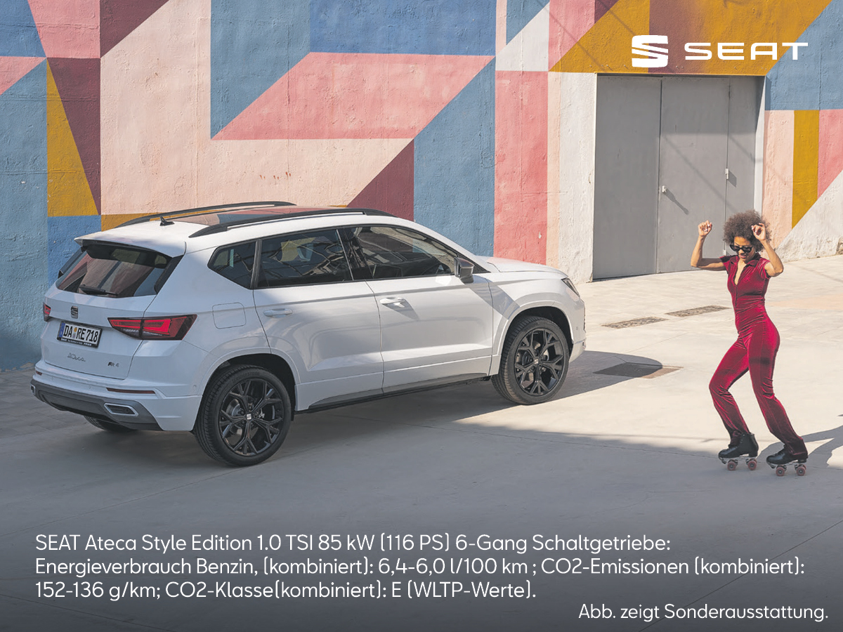 SEAT Ateca ab 249 € mtl.¹ leasen.